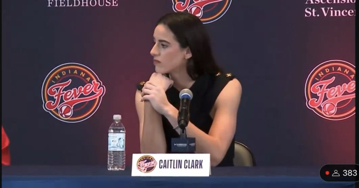 Caitlin Clark répond à la question effrayante d'un journaliste lors de l'introduction de WNBA Fever