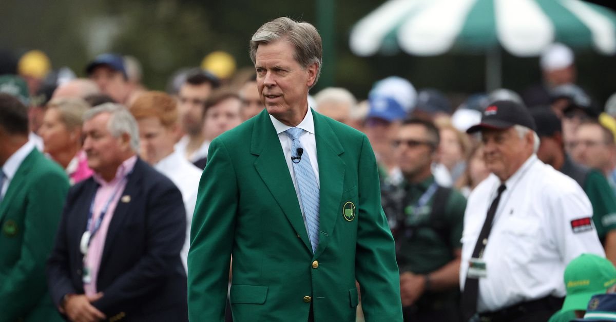 Masters : le président d'Augusta National soutient le recul de la balle de golf