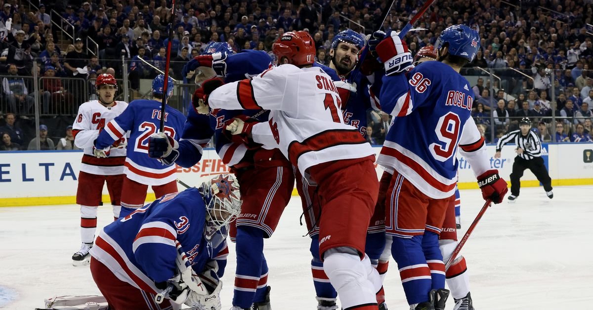 Les Hurricanes contre les Rangers se dirigent vers une destruction mutuellement assurée de la LNH