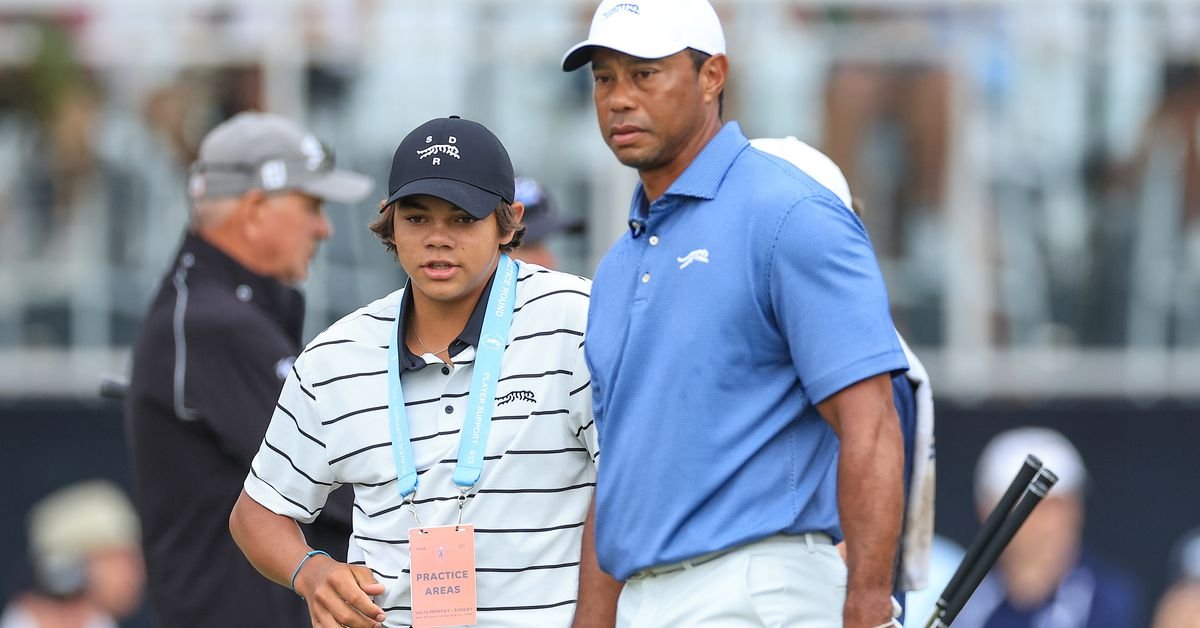 Charlie, le fils de Tiger Woods, se qualifie pour l'US Junior Amateur