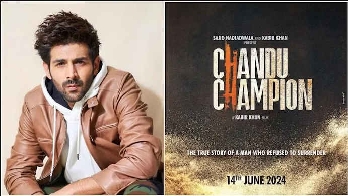 Kabir Khan présente Kartik Aaryan dans et en tant que « Champion Chandu » !