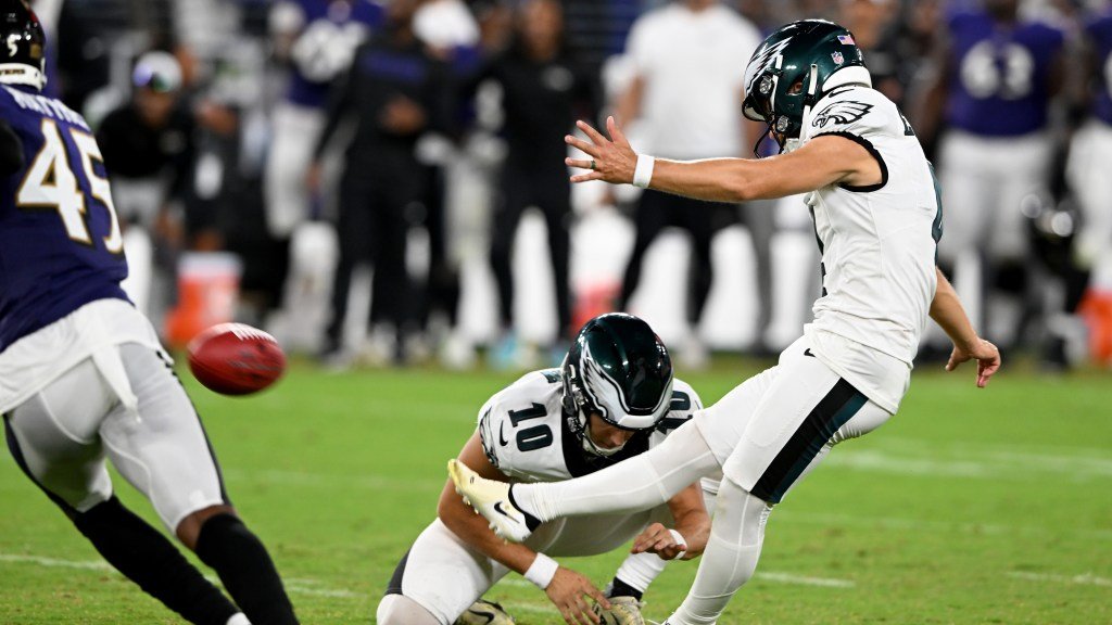 Les Eagles devancent les Ravens lors du match d'ouverture de la pré-saison