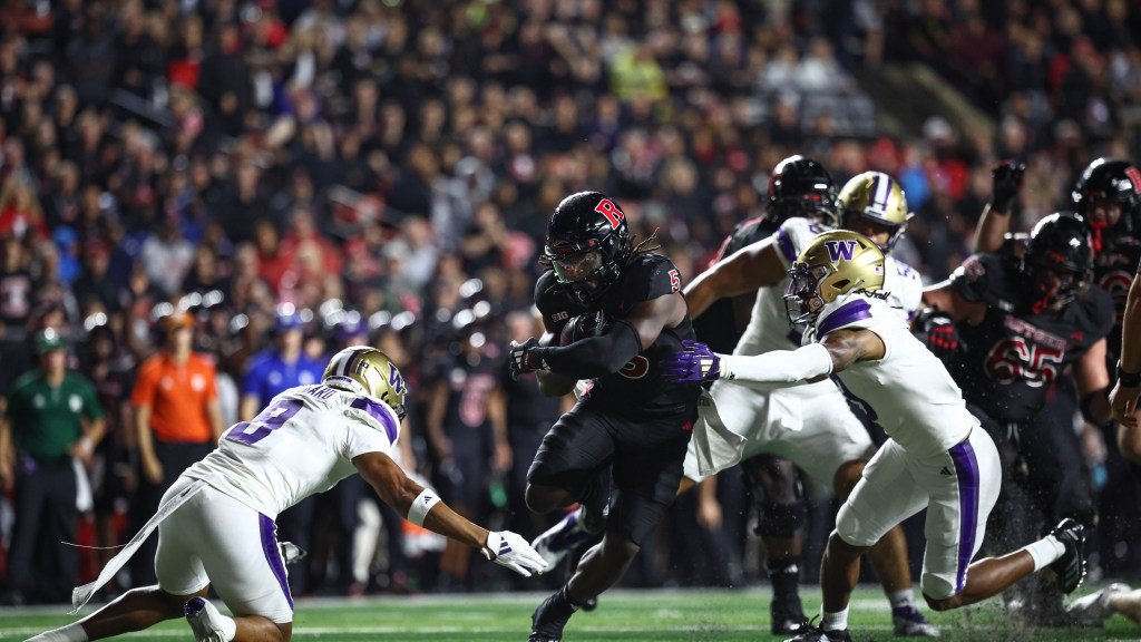 Le New Jersey n'était pas amical envers les Huskies de Washington