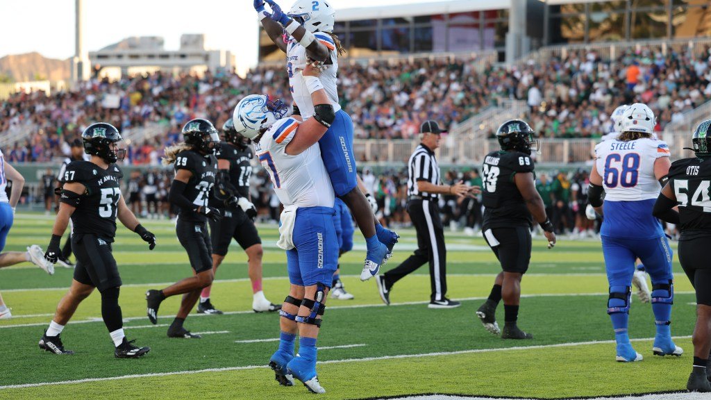 Ashton Jeanty de Boise State a parcouru plus de 200 verges au sol