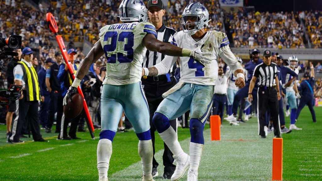 Les Cowboys ont devancé les Steelers sur une passe tardive du TD