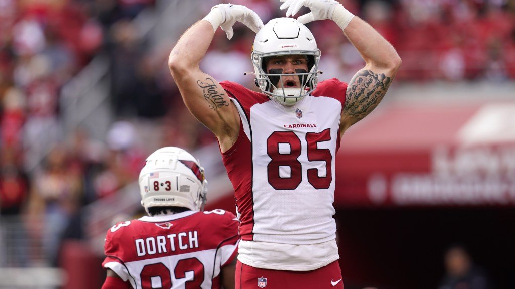 Trey McBride sur l'année recrue de Marvin Harrison Jr., Saison des Cardinals