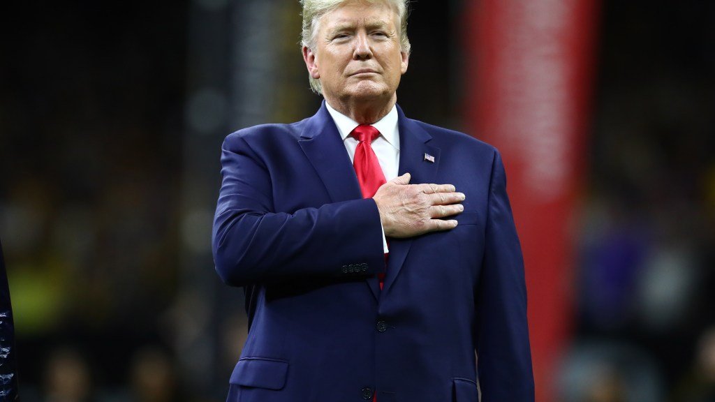 Le président Donald Trump pour assister au Super Bowl 59